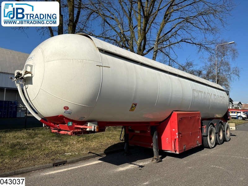 ROBINE Gas 49.021 Liter, LPG GPL Butane gas, 1 Comp - Puspriekabė cisterna: foto 1 ROBINE Gas 49.021 Liter, LPG GPL Butane gas, 1 Comp - Puspriekabė cisterna: foto 1