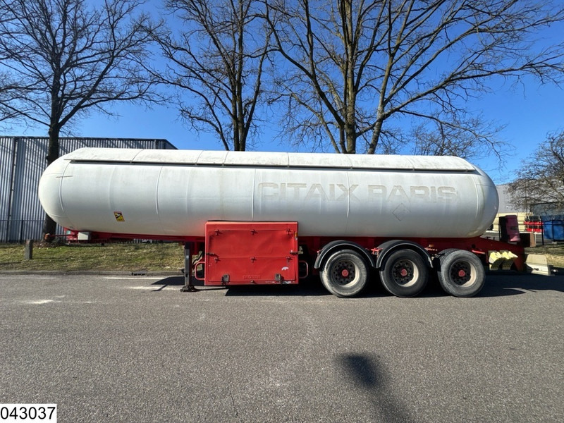 ROBINE Gas 49.021 Liter, LPG GPL Butane gas, 1 Comp - Puspriekabė cisterna: foto 2 ROBINE Gas 49.021 Liter, LPG GPL Butane gas, 1 Comp - Puspriekabė cisterna: foto 2