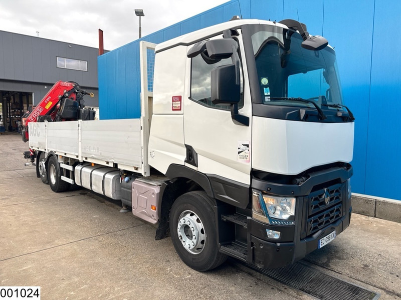 Renault C 380 EURO 6, Fassi, Remote - Platforminis/ Bortinis sunkvežimis, Sunkvežimis su kranu: foto 3 Renault C 380 EURO 6, Fassi, Remote - Platforminis/ Bortinis sunkvežimis, Sunkvežimis su kranu: foto 3
