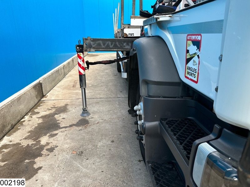 Platforminis/ Bortinis sunkvežimis, Sunkvežimis su kranu Renault D 19 280 EURO 6, Fassi, Remote: foto 13