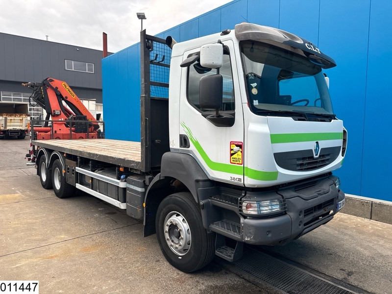 Renault Kerax 380 Dxi 6X4, EURO 5, Palfinger, Manual - Platforminis/ Bortinis sunkvežimis, Sunkvežimis su kranu: foto 3 Renault Kerax 380 Dxi 6X4, EURO 5, Palfinger, Manual - Platforminis/ Bortinis sunkvežimis, Sunkvežimis su kranu: foto 3