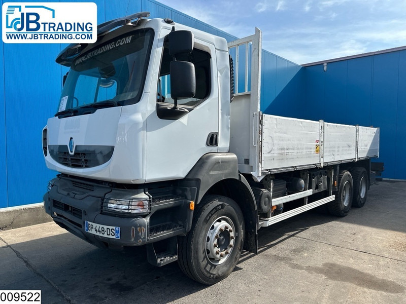 Renault Kerax 380 Dxi 6X4, EURO 5, Steel suspension - Platforminis/ Bortinis sunkvežimis: foto 1 Renault Kerax 380 Dxi 6X4, EURO 5, Steel suspension - Platforminis/ Bortinis sunkvežimis: foto 1