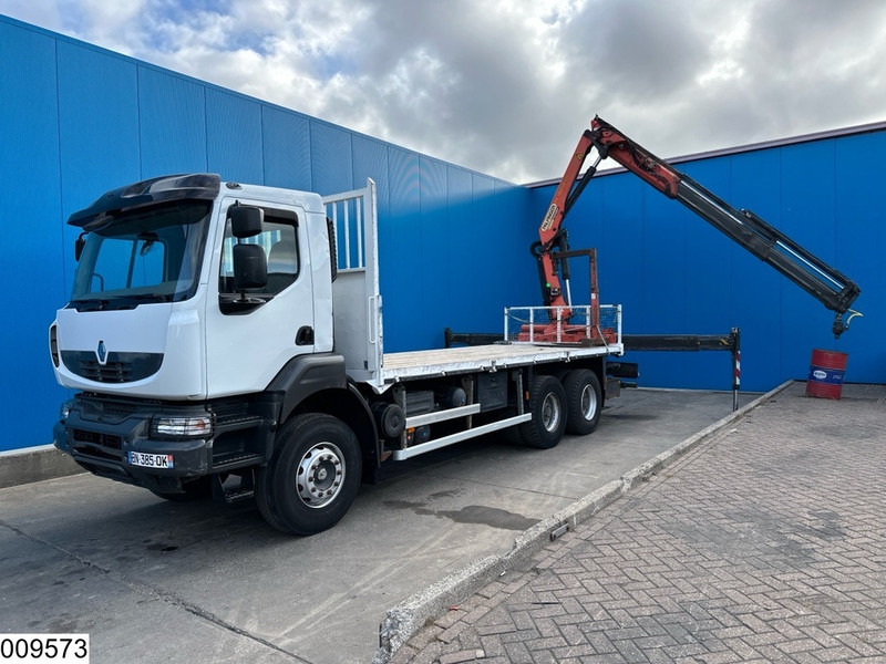 Renault Kerax 380 Dxi 6X4, EURO 6, Retarder, Palfinger, Remote - Platforminis/ Bortinis sunkvežimis, Sunkvežimis su kranu: foto 2 Renault Kerax 380 Dxi 6X4, EURO 6, Retarder, Palfinger, Remote - Platforminis/ Bortinis sunkvežimis, Sunkvežimis su kranu: foto 2