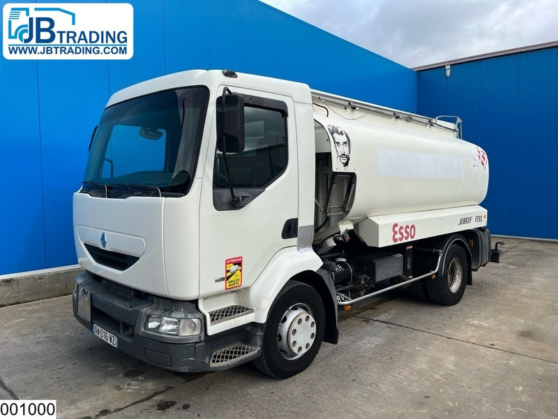 Renault Midlum 210 FUEL, EURO 2, 10815 liter, 3 comp,Steel suspension - Autocisterna: foto 1 Renault Midlum 210 FUEL, EURO 2, 10815 liter, 3 comp,Steel suspension - Autocisterna: foto 1