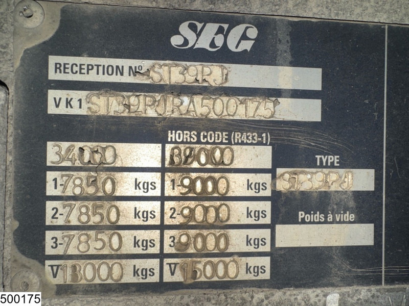 Samro gesloten bak 15 Units. - Furgonas puspriekabė: foto 4 Samro gesloten bak 15 Units. - Furgonas puspriekabė: foto 4