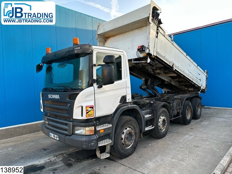 Scania P 380 8x4, Manual, Steel suspension - Savivartis sunkvežimis: foto 1 Scania P 380 8x4, Manual, Steel suspension - Savivartis sunkvežimis: foto 1