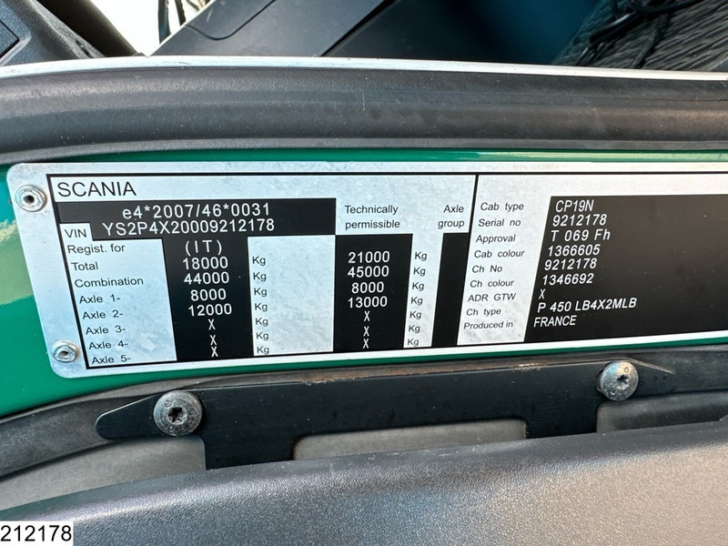 Scania P 450 EURO 6, Retarder, Hydraulic - Autovežis sunkvežimis: foto 5 Scania P 450 EURO 6, Retarder, Hydraulic - Autovežis sunkvežimis: foto 5