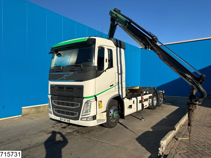 Volvo FH 540 6x2, EURO 6, Fassi, Dalby, Hydraulic - Hook-lift sunkvežimis, Sunkvežimis su kranu: foto 3 Volvo FH 540 6x2, EURO 6, Fassi, Dalby, Hydraulic - Hook-lift sunkvežimis, Sunkvežimis su kranu: foto 3