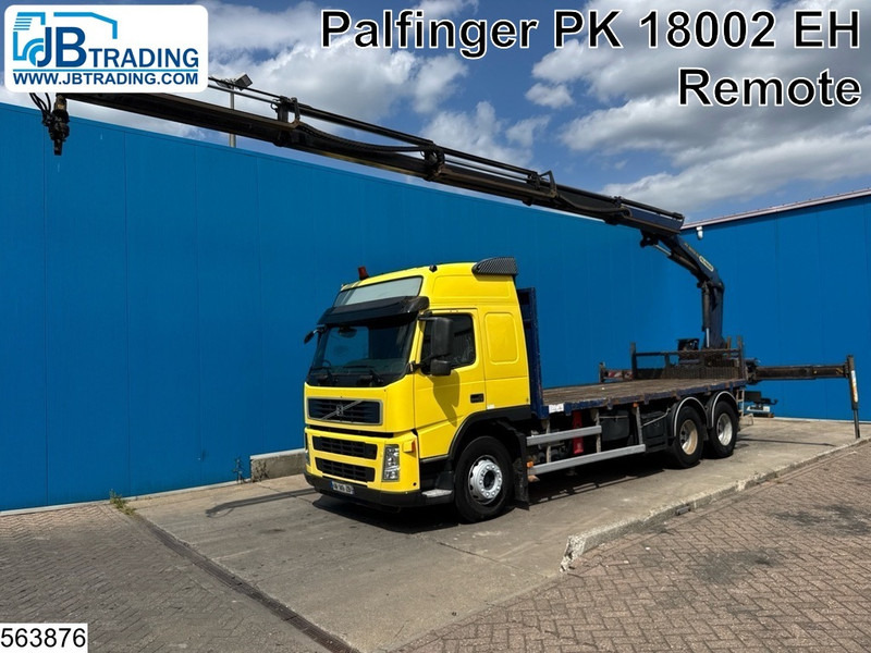 Volvo FM 420 6x2, EURO 5, Palfinger, Remote, Retarder - Platforminis/ Bortinis sunkvežimis, Sunkvežimis su kranu: foto 1 Volvo FM 420 6x2, EURO 5, Palfinger, Remote, Retarder - Platforminis/ Bortinis sunkvežimis, Sunkvežimis su kranu: foto 1