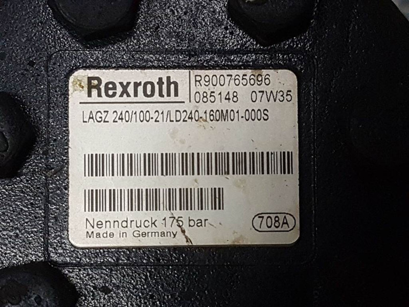 Ahlmann AZ150E-4180999A-Rexroth LAGZ240/100-Steering unit - Hidraulika - Statybinė technika: foto 4 Ahlmann AZ150E-4180999A-Rexroth LAGZ240/100-Steering unit - Hidraulika - Statybinė technika: foto 4