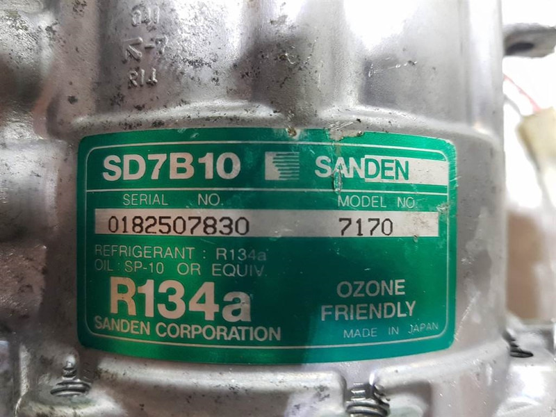 Liebherr L507-Sanden SD7B10-7170-Compressor/Kompressor - Kondicionieriaus kompresorius - Statybinė technika: foto 4 Liebherr L507-Sanden SD7B10-7170-Compressor/Kompressor - Kondicionieriaus kompresorius - Statybinė technika: foto 4