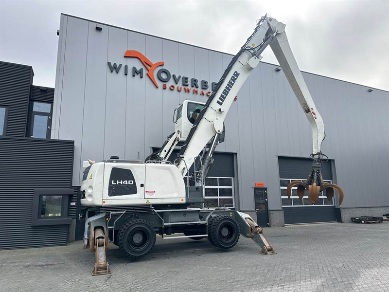 Ekskavatorius su ilga strėle pervežimui šiukšlių Liebherr LH 40 M Litronic Material Handler: foto 7