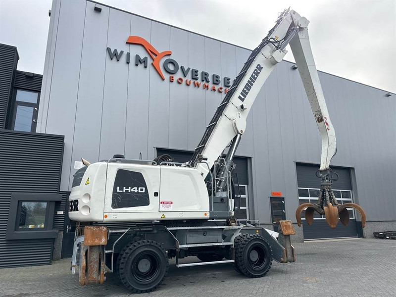 Ekskavatorius su ilga strėle pervežimui šiukšlių Liebherr LH 40 M Litronic Material Handler: foto 9