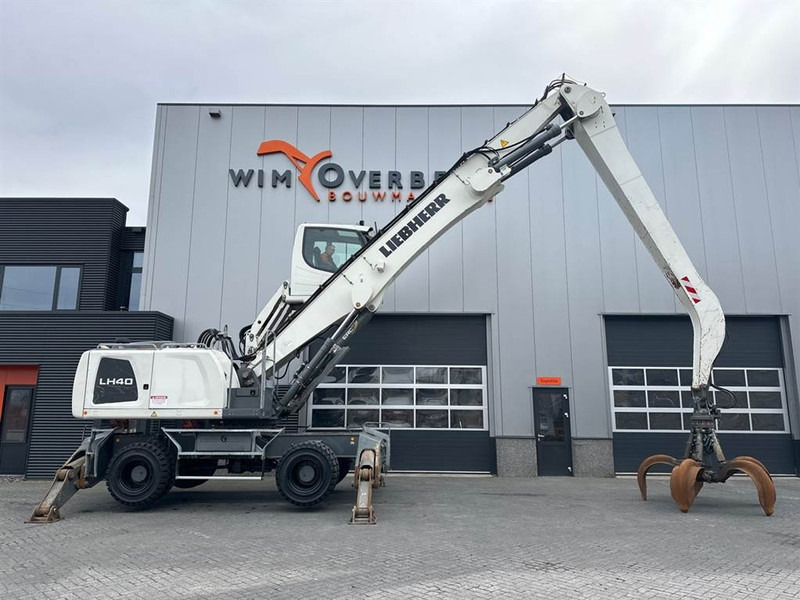 Ekskavatorius su ilga strėle pervežimui šiukšlių Liebherr LH 40 M Litronic Material Handler: foto 11