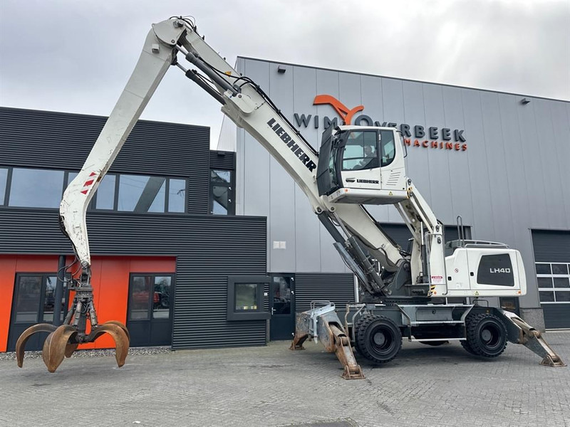 Liebherr LH 40 M Litronic Material Handler - Ekskavatorius su ilga strėle: foto 5 Liebherr LH 40 M Litronic Material Handler - Ekskavatorius su ilga strėle: foto 5