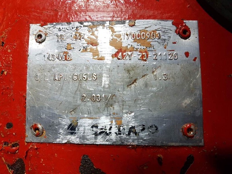 Manitou -Carraro 26.20-TB172-149460-Transmission/Getriebe - Pavarų dėžė ir dalys - Statybinė technika: foto 5 Manitou -Carraro 26.20-TB172-149460-Transmission/Getriebe - Pavarų dėžė ir dalys - Statybinė technika: foto 5