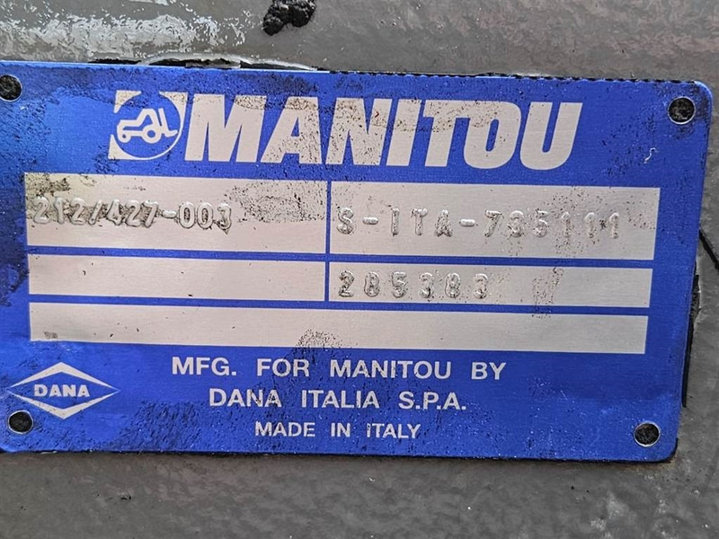 Manitou MT932-Spicer Dana 212/427-003-Axle/Achse/As - Ašis ir dalys - Statybinė technika: foto 5 Manitou MT932-Spicer Dana 212/427-003-Axle/Achse/As - Ašis ir dalys - Statybinė technika: foto 5