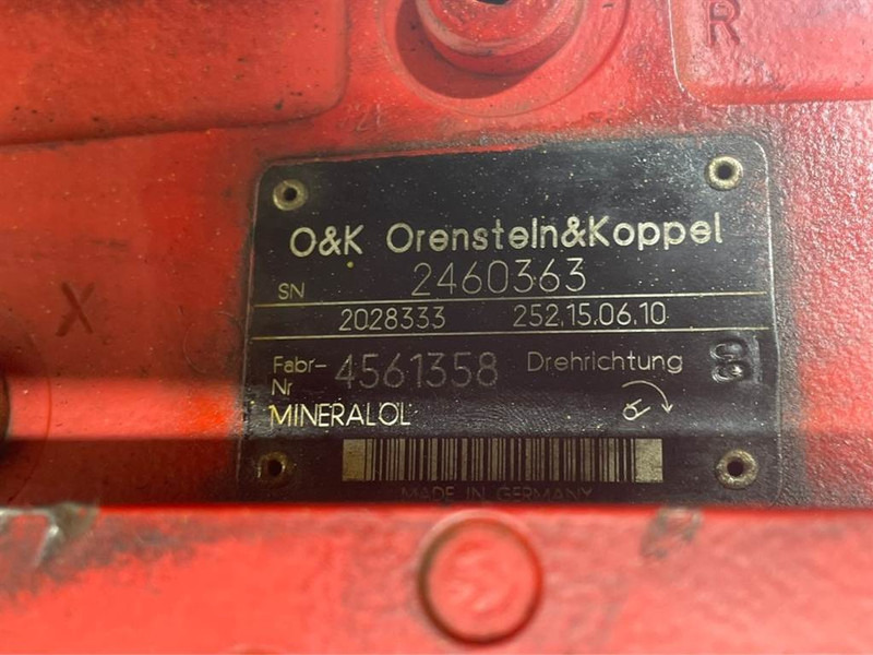 O & K MH6.5-2460363-Drive pump/Fahrpumpe/Rijpomp - Hidraulika - Statybinė technika: foto 4 O & K MH6.5-2460363-Drive pump/Fahrpumpe/Rijpomp - Hidraulika - Statybinė technika: foto 4