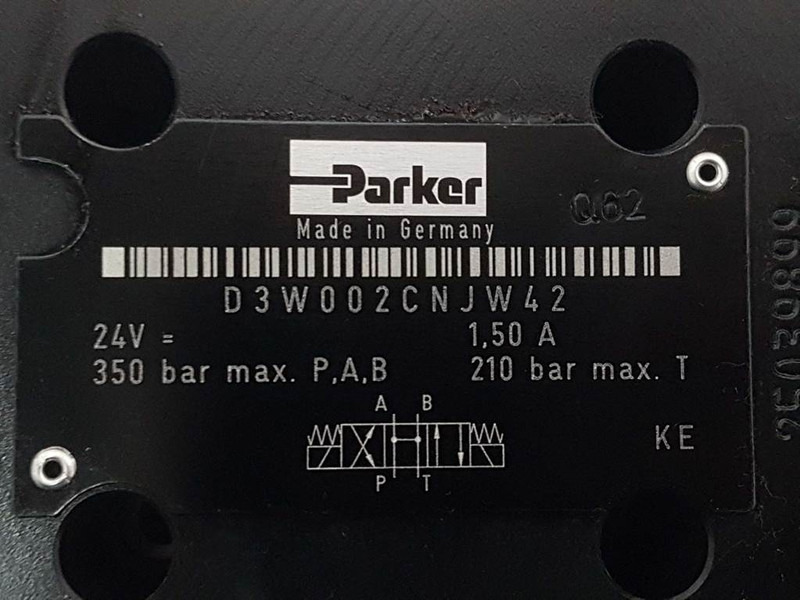 Parker D3W002CNJW42 - Valve/Ventile/Ventiel - Hidraulika - Statybinė technika: foto 4 Parker D3W002CNJW42 - Valve/Ventile/Ventiel - Hidraulika - Statybinė technika: foto 4