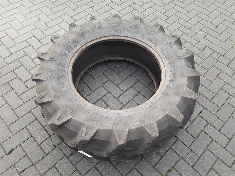 Pirelli 420/70R28-Tire/Reifen/Band - Padangos ir ratlankiai - Statybinė technika: foto 2 Pirelli 420/70R28-Tire/Reifen/Band - Padangos ir ratlankiai - Statybinė technika: foto 2
