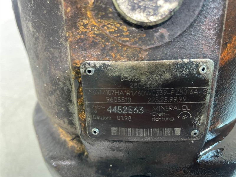 Zettelmeyer ZL602-28054462-Brueninghaus A6VM107-Drive motor - Hidraulika - Statybinė technika: foto 4 Zettelmeyer ZL602-28054462-Brueninghaus A6VM107-Drive motor - Hidraulika - Statybinė technika: foto 4
