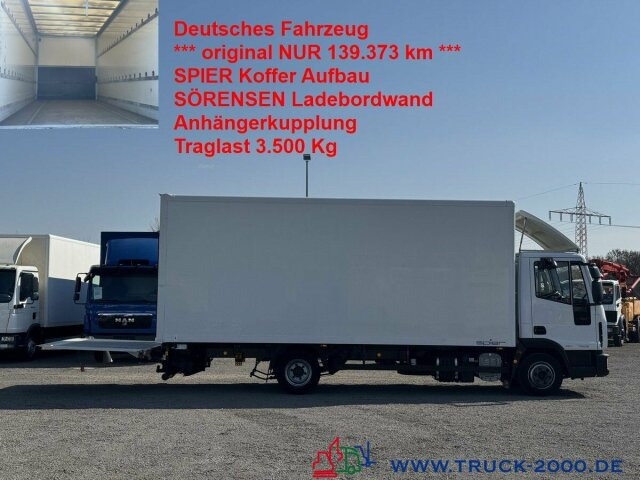 Iveco 75E18 Koffer & LBW original NUR 139.373 Km - Furgonas su krovinių dėže: foto 1 Iveco 75E18 Koffer & LBW original NUR 139.373 Km - Furgonas su krovinių dėže: foto 1