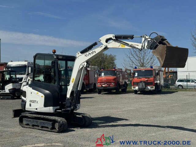 Kubota Kubota KX027-4 GL Verstellausleger + Powertilt - Mini ekskavatorius: foto 4 Kubota Kubota KX027-4 GL Verstellausleger + Powertilt - Mini ekskavatorius: foto 4