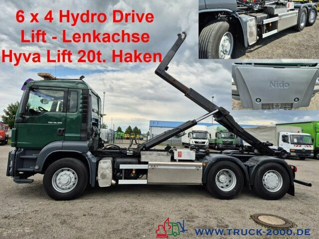 MAN TGS 26.320 6x4 HydroDrive Arbeitsplatte 242 Tkm - Hook-lift sunkvežimis: foto 1 MAN TGS 26.320 6x4 HydroDrive Arbeitsplatte 242 Tkm - Hook-lift sunkvežimis: foto 1