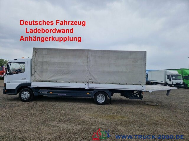 Mercedes-Benz 818 LBW AHK 10.5t. Nur 265.739 KM Schaltgetriebe - Tentinis sunkvežimis: foto 1 Mercedes-Benz 818 LBW AHK 10.5t. Nur 265.739 KM Schaltgetriebe - Tentinis sunkvežimis: foto 1