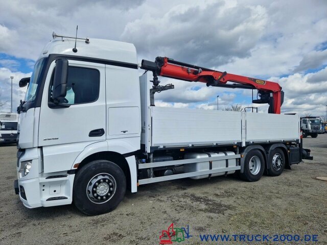 Mercedes-Benz Actros 2548 6x2 Kran PK20501 bei 11m/1,64 Tonnen - Platforminis/ Bortinis sunkvežimis, Sunkvežimis su kranu: foto 5 Mercedes-Benz Actros 2548 6x2 Kran PK20501 bei 11m/1,64 Tonnen - Platforminis/ Bortinis sunkvežimis, Sunkvežimis su kranu: foto 5