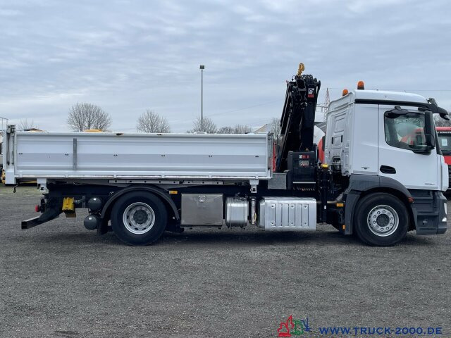 Mercedes-Benz Antos 1830 Hiab X-HIDUO138E2 Kran +FB 5+6 Kreis - Savivartis sunkvežimis, Sunkvežimis su kranu: foto 3 Mercedes-Benz Antos 1830 Hiab X-HIDUO138E2 Kran +FB 5+6 Kreis - Savivartis sunkvežimis, Sunkvežimis su kranu: foto 3