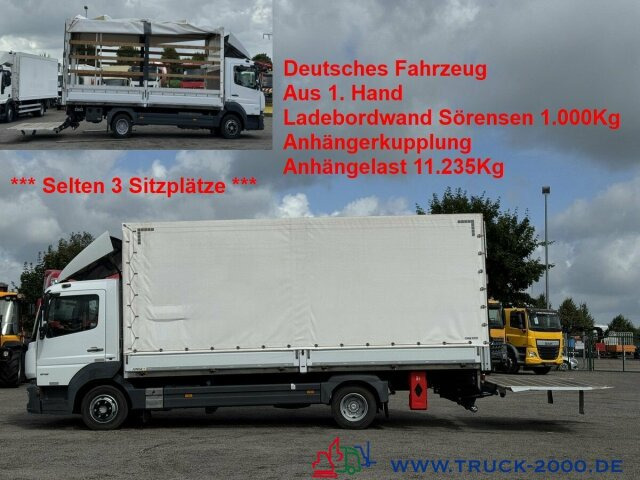 Mercedes-Benz Atego 818 Plane + Spriegel L+R LBW 1.000kg - Tentinis mikroautobusas: foto 1 Mercedes-Benz Atego 818 Plane + Spriegel L+R LBW 1.000kg - Tentinis mikroautobusas: foto 1