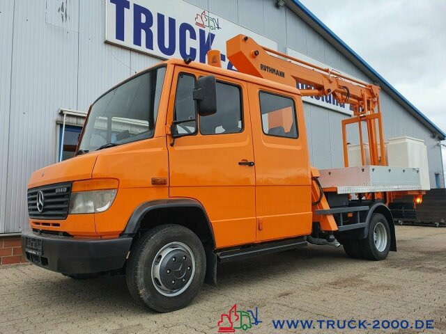 Mercedes-Benz Vario 614 Ruthmann 12m Arbeitsbühne 1000V Isol. - Autobokštelio: foto 3 Mercedes-Benz Vario 614 Ruthmann 12m Arbeitsbühne 1000V Isol. - Autobokštelio: foto 3