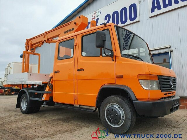 Mercedes-Benz Vario 614 Ruthmann 12m Arbeitsbühne 1000V Isol. - Autobokštelio: foto 2 Mercedes-Benz Vario 614 Ruthmann 12m Arbeitsbühne 1000V Isol. - Autobokštelio: foto 2