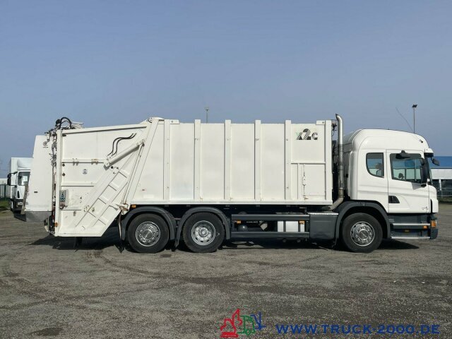 Šiukšliavežis pervežimui šiukšlių Scania P320 Haller 21m³ Schüttung C-Trace Ident.4 Sitze: foto 12
