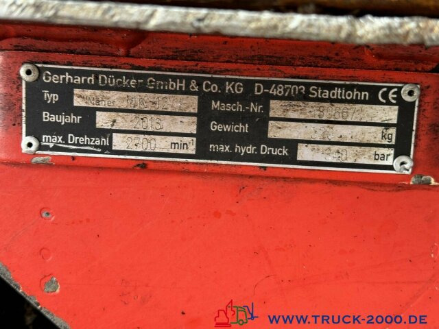 Unimog Dücker Mähkombi RSM Mäher Ausleger DUA800 - Sunkvežimis: foto 3 Unimog Dücker Mähkombi RSM Mäher Ausleger DUA800 - Sunkvežimis: foto 3