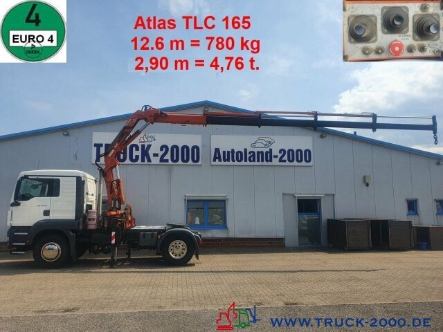 MAN TGS 18.360 Atlas Kran 165.2E+Funkfernbedienung - Vilkikas: foto 1 MAN TGS 18.360 Atlas Kran 165.2E+Funkfernbedienung - Vilkikas: foto 1