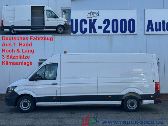 Volkswagen Crafter 35 2.0 TDI Hoch & Lang 3 Sitze Klima - Krovininis mikroautobusas: foto 1 Volkswagen Crafter 35 2.0 TDI Hoch & Lang 3 Sitze Klima - Krovininis mikroautobusas: foto 1