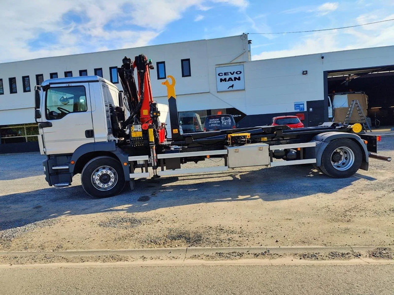 MAN TGM 18.290 Container + Palfinger PK13001 - Hook-lift sunkvežimis, Sunkvežimis su kranu: foto 4 MAN TGM 18.290 Container + Palfinger PK13001 - Hook-lift sunkvežimis, Sunkvežimis su kranu: foto 4