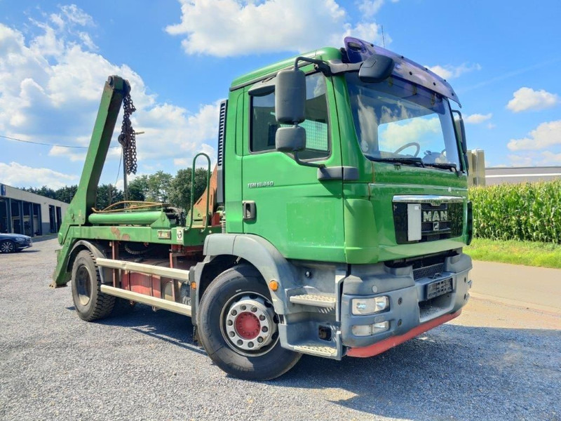 MAN TGM 18.340 Euro5 Afzetsysteem Hyvalift - Nuožulnaus pakėlimo ant platformos sunkvežimis: foto 2 MAN TGM 18.340 Euro5 Afzetsysteem Hyvalift - Nuožulnaus pakėlimo ant platformos sunkvežimis: foto 2