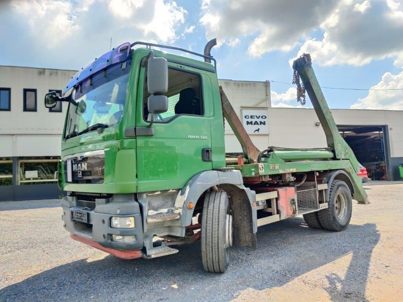 MAN TGM 18.340 Euro5 Afzetsysteem Hyvalift - Nuožulnaus pakėlimo ant platformos sunkvežimis: foto 1 MAN TGM 18.340 Euro5 Afzetsysteem Hyvalift - Nuožulnaus pakėlimo ant platformos sunkvežimis: foto 1