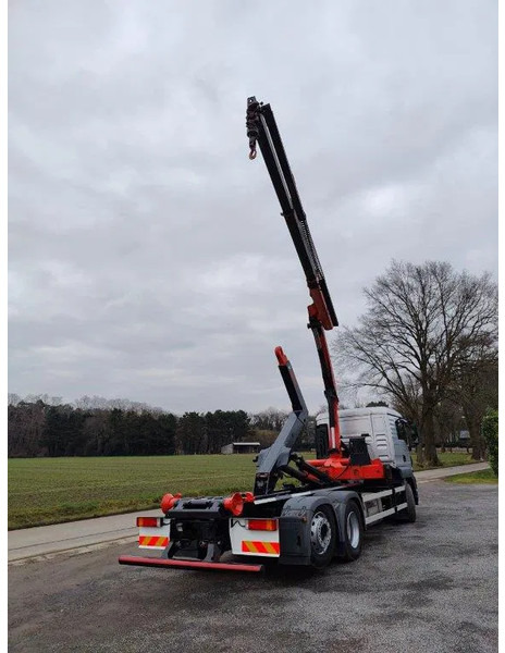 MAN TGS 26.320 Container Multilift + Kraan Palfinger PK16502 - Hook-lift sunkvežimis, Sunkvežimis su kranu: foto 4 MAN TGS 26.320 Container Multilift + Kraan Palfinger PK16502 - Hook-lift sunkvežimis, Sunkvežimis su kranu: foto 4