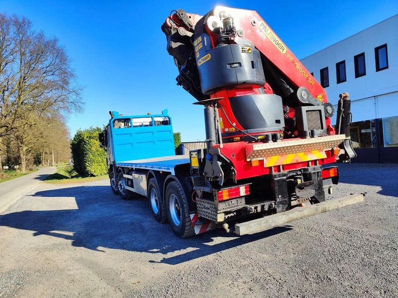 Mercedes-Benz Actros 4151 V8 8x4 Palfinger PK78002 + Flyjib PJ170 - Platforminis/ Bortinis sunkvežimis, Sunkvežimis su kranu: foto 4 Mercedes-Benz Actros 4151 V8 8x4 Palfinger PK78002 + Flyjib PJ170 - Platforminis/ Bortinis sunkvežimis, Sunkvežimis su kranu: foto 4