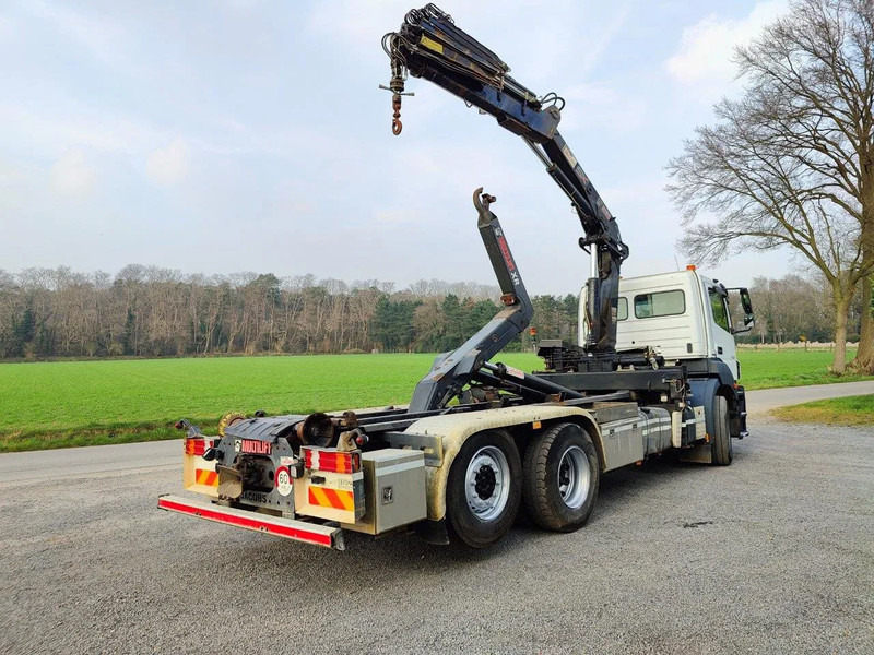 Mercedes-Benz Axor 2536 Euro5 container multilift crane HIAB 220 - Hook-lift sunkvežimis, Sunkvežimis su kranu: foto 3 Mercedes-Benz Axor 2536 Euro5 container multilift crane HIAB 220 - Hook-lift sunkvežimis, Sunkvežimis su kranu: foto 3