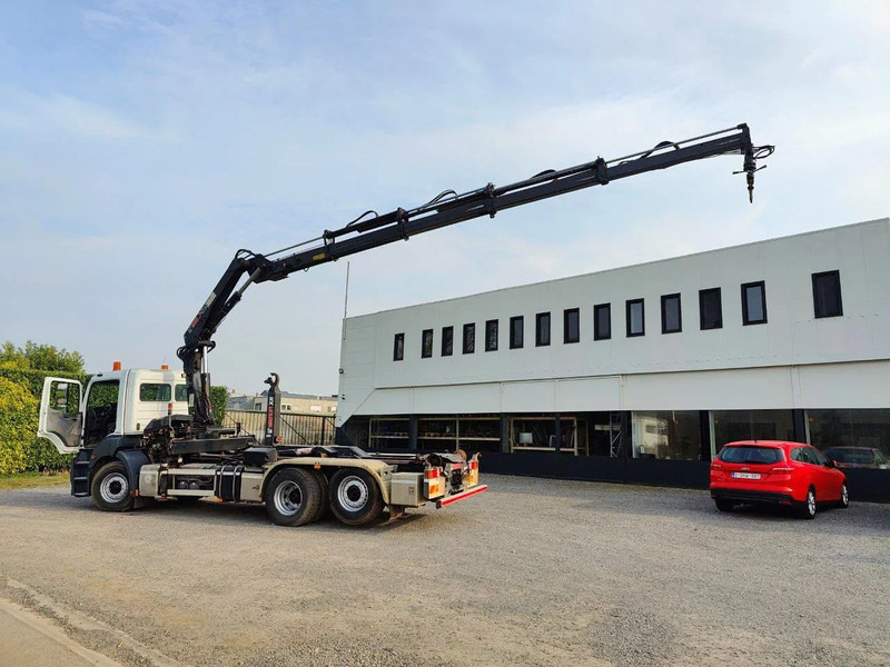Mercedes-Benz Axor 2536 Euro5 container multilift crane HIAB 220 - Hook-lift sunkvežimis, Sunkvežimis su kranu: foto 4 Mercedes-Benz Axor 2536 Euro5 container multilift crane HIAB 220 - Hook-lift sunkvežimis, Sunkvežimis su kranu: foto 4