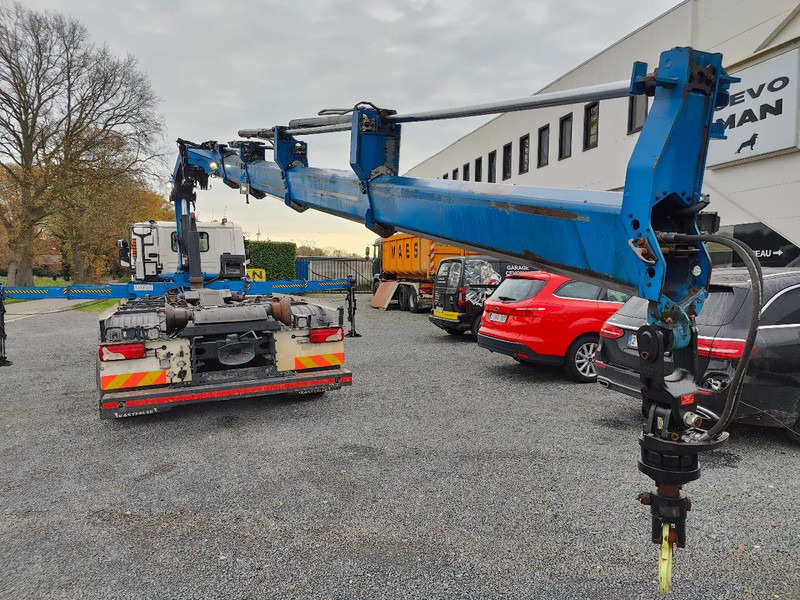 Scania P360 8x2 Tridem container Crane HIAB 244 - Hook-lift sunkvežimis, Sunkvežimis su kranu: foto 4 Scania P360 8x2 Tridem container Crane HIAB 244 - Hook-lift sunkvežimis, Sunkvežimis su kranu: foto 4