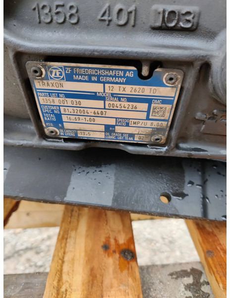 ZF Traxon 12TX2620TD - Pavarų dėžė: foto 3 ZF Traxon 12TX2620TD - Pavarų dėžė: foto 3