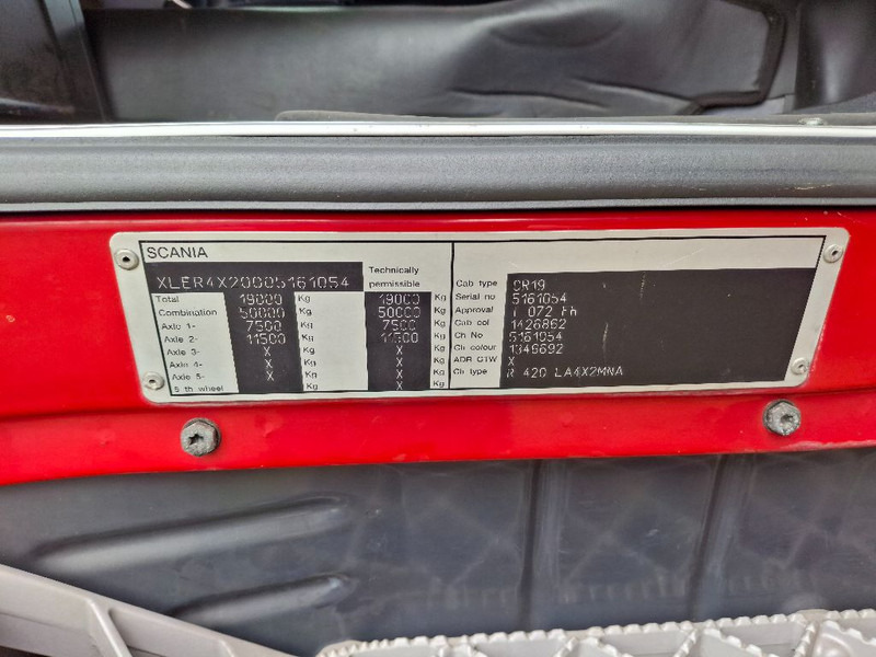 Scania R 420 LA4X2MNA - Vilkikas: foto 5 Scania R 420 LA4X2MNA - Vilkikas: foto 5