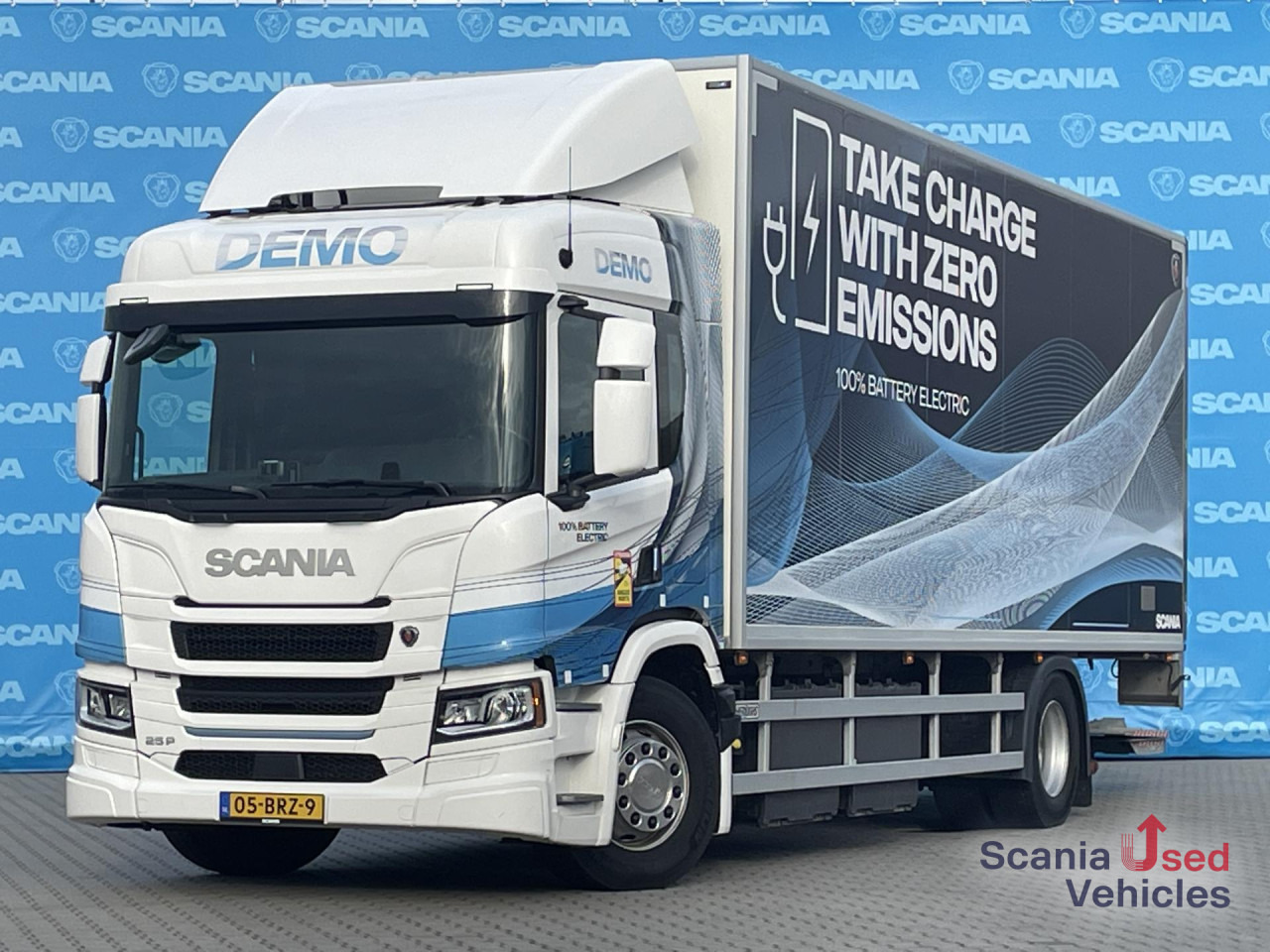 SCANIA 25P BEV B4x2NA ELECTRIC TAIL LIFT 2.5T 760X250X264 - Furgonas sunkvežimis, Elektrinis sunkvežimis: foto 1 SCANIA 25P BEV B4x2NA ELECTRIC TAIL LIFT 2.5T 760X250X264 - Furgonas sunkvežimis, Elektrinis sunkvežimis: foto 1