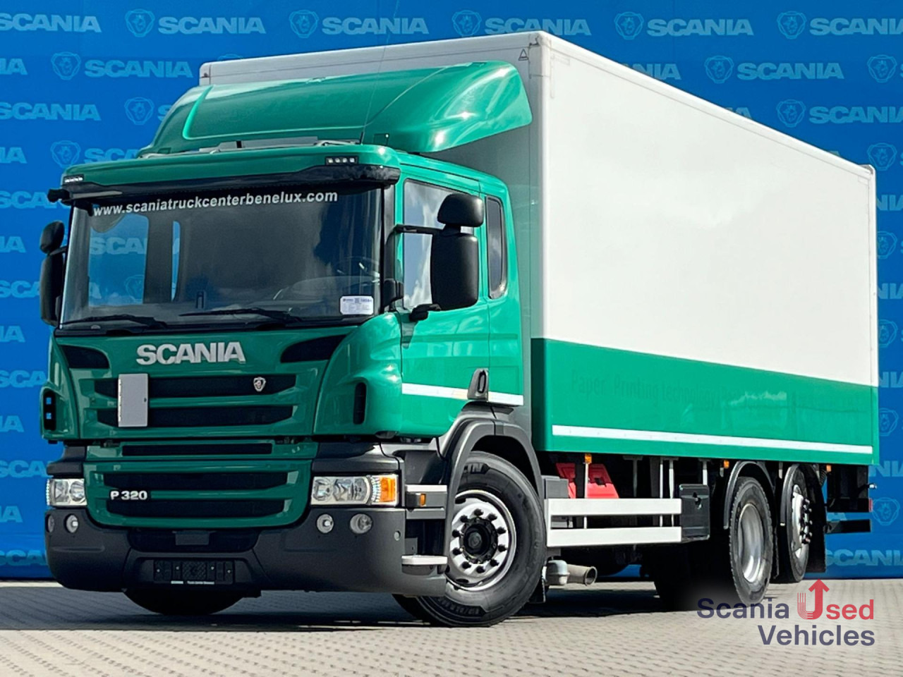 SCANIA P 320 DB6x2*4MNB RETARDER FULL AIR 8T TAIL LIFT 2T - Furgonas sunkvežimis: foto 1 SCANIA P 320 DB6x2*4MNB RETARDER FULL AIR 8T TAIL LIFT 2T - Furgonas sunkvežimis: foto 1